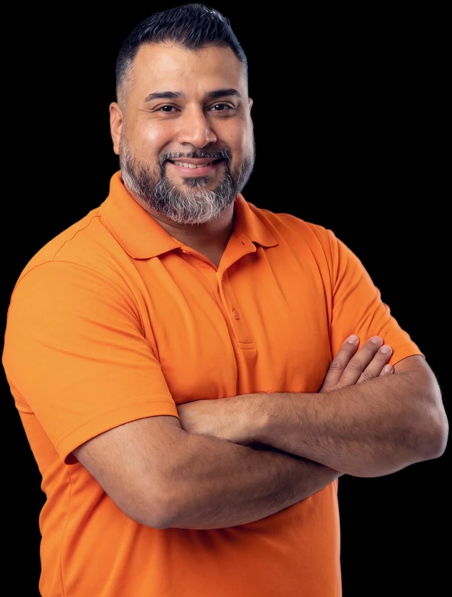 Lupe Torres, owner of Torres Pressure Washing